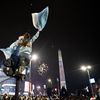 Fanii agentinieni au umplut străzile din Buenos Aires într-un gest de recunoștință pentru națională (foto: Imago)
