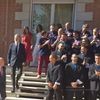 Jucătorii Spaniei au fost primiți de familia regală / foto: capturi video X/Diario AS + Embassy of Spain