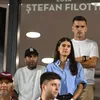 Sorana Cîrstea, prezentă pe Giulești la Rapid - Sepsi. Foto: Raed Krishan/GOLAZO.ro