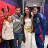 Maria, alături de jucători ai Spaniei (foto: Instagram)