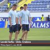 Levski - U Craiova, comparația echipamentelor de prezentare. Capturi Prima Sport (1).jpg
