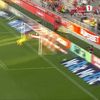 Golul reușit de Jayson Papeau în meciul cu Oțelul Galați. Foto: capturi Prima Sport