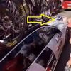 Einer Rubio a intrat în luneta mașinii și a fost nevoit să abandoneze dupa ce un spectator a cazut pe carosabil (5).jpg