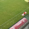 Dinamo - Craiova. Imagini cu gazonul stricat de pe Arcul de Triumf (2).jpeg