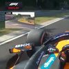 Carlos Sainz l-a acroșat pe Oscar Piastri în MP al Ungariei. Foto: captură X/@F1