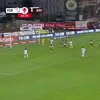 Faza care a dus la eliminarea lui Alexandru Pașcanu în meciul Botoșani - Rapid 1-1. Foto: Captură YouTube, @OrangeSportRomania