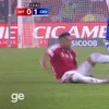 Intrarea lui Victor Gabriel asupra lui Gabriel Pec Foto captură video X .jpeg