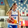 Jucătoarele U18, antrenament la Sala Polivalentă Tulcea. Foto: Facebook/Consiliul Județean Tulcea