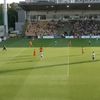FOTO. Golul primit de Ștefan Târnovanu în meciul Auda - FCSB. Foto: captură Tiesraide