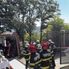 Microbuzul lui Dinamo 2, implicat într-un accident rutier grav FOTO ISU Argeș