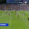 Golul marcat de Alberto Soro în meciul Oțelul - Dinamo, în etapa #3 din Liga 1. Foto: Captură Prima Sport