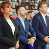 Sala Polivalentă din Tulcea a setat un nou record de asistență în ziua inaugurării (FOTO: Facebook @ Federația Română de Fotbal)