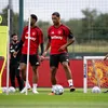 Manchester United are un nou sponsor pentru echipamentele de antrenament: Betway (Foto: x.com/manutd)