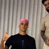 Gavi și-a vopsit părul roz după succesul de la CM 2026 / Foto: Instagram/sanrothebarber