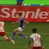Accidentarea lui Alexi Pitu în UTA - Rapid / foto: capturi Digi Sport