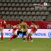 Martin Pascual, lovit de Haită și scos cu ambulanța de pe teren (foto: captură Prima Sport)