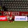 Martin Pascual, lovit de Haită și scos cu ambulanța de pe teren (foto: captură Prima Sport)