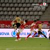Martin Pascual, lovit de Haită și scos cu ambulanța de pe teren (foto: captură Prima Sport)