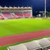 Stadionul „Eugen Popescu” din Târgoviște, pe 8 august 2026. Foto: Facebook/Cristian Daniel Stan