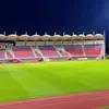 Stadionul „Eugen Popescu” din Târgoviște, pe 8 august 2026. Foto: Facebook/Cristian Daniel Stan