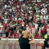 Gesturile lui Dejan Stankovic la adresa suporterilor / foto: capturi video X/Balkan Futbolu