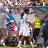 Ștefan Baiaram, nervos după meciul cu KuPS. Foto: captură Digi Sport