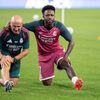 Vinicius Junior a revenit pe teren după intervenția estetică la nivelul bărbiei. Foto: Imago