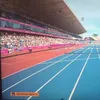 O dronă s-a prăbușit pe pistă și a întrerupt cursa de 100 m garduri din proba de heptatlon la Campionatele Europene de atletism Foto X .jpg