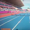 O dronă s-a prăbușit pe pistă și a întrerupt cursa de 100 m garduri din proba de heptatlon la Campionatele Europene de atletism Foto X .jpg
