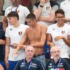 Andrei-Theodor Proca, susținut de întreaga delegație a României în finala de 1500m liber, la Europenele de la Paris (FOTO: Raed Krishan / GOLAZO.ro)