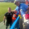 Istvan Kovacs, la centru în meciul FC Voluntari - Petrolul. Foto: Instagram @gicastan.voluntari