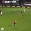 Dennis Man, ratare imensă în meciul Excelsior - PSV 1-2. Foto: captură YouTube / @PSV