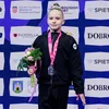 Aniela Tudor, campioană europeană la sărituri. Foto: Facebook / Federaţia Română de Gimnastică