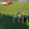 Eliminarea lui Alexandru Crețu în meciul Oțelul - Craiova. Foto: captură Prima Sport 1