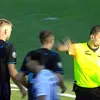 Eliminarea lui Alexandru Crețu în meciul Oțelul - Craiova. Foto: captură Prima Sport 1