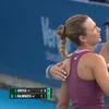 Anna Kalinskaya a abandonat la 5-0 pentru Sorana Cîrstea în setul decisiv (FOTO: captură YouTube - WTA)