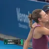 Anna Kalinskaya a abandonat la 5-0 pentru Sorana Cîrstea în setul decisiv (FOTO: captură YouTube - WTA)