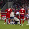 Jamal Musiala s-a prăbușit pe teren FOTO Imago