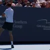 Daniil Medvedev a lovit panourile pubicitare/ Foto: captură X.jpeg