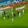 Gafa apărării Craiovei la golul celor de la Ararat-Armenia. Foto: captură video Sport.ro.