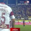 Petrolul - Rapid. Gestul lui Dobre după ce a înscris. Foto: captură Prima Sport 1