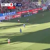 Ratarea incredibilă a lui Fabry în UTA Arad -Corvinul. Foto: captură Prima Sport 1
