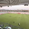 Așa arată gazonul de pe stadionul Arcul de Triumf, înainte de Dinamo - U Cluj (foto: Vlad Nedelea/GOLAZO.ro)