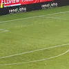 Așa arată gazonul de pe stadionul Arcul de Triumf, înainte de Dinamo - U Cluj (foto: Vlad Nedelea/GOLAZO.ro)