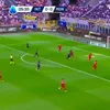 Golul reușit de Hakan Calhanoglu în Inter - Monza. Foto: captură X/@sportsxm2h