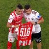 DINAMO - U CLUJ. Dan Nistor, omagiat înainte de startul partidei Foto captură VIDEO Prima Sport .jpg
