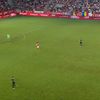 Eliminarea lui Alexandru Musi din meciul Dinamo - U Cluj. Foto: captură Prima Sport 1