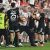 Cristiano Bergodi, eliminat după meciul Dinamo - U Cluj. Foto: Raed Krishan/GOLAZO.ro