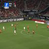 Golul doi reușit de Ferran Torres în Rennes - PSG 2-2 / foto: capturi video Youtube/Ligue 1