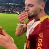 Alin Fică a sărbătorit victoria cu FCSB alături de coechipieri (FOTO: captură video Instagram @cfrclujofficial)